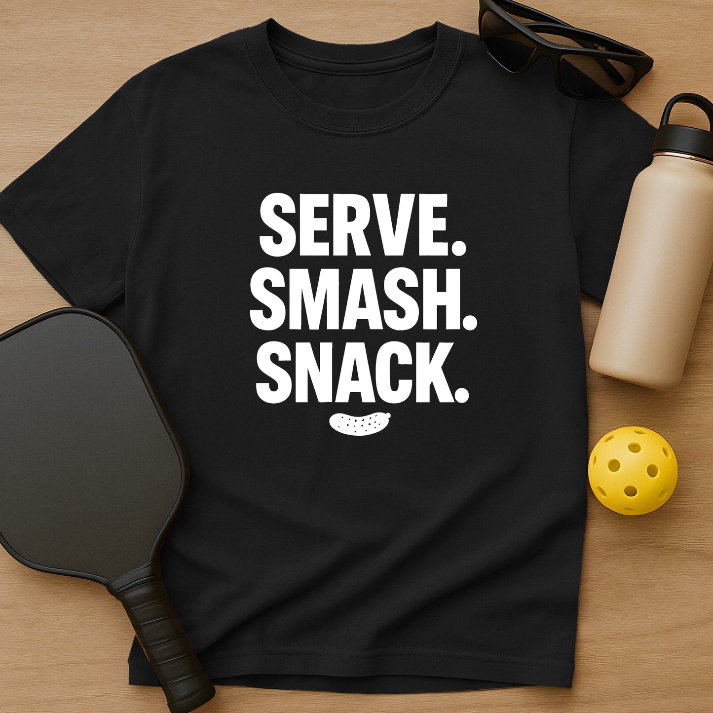 Serve Smash Snack T-Shirt