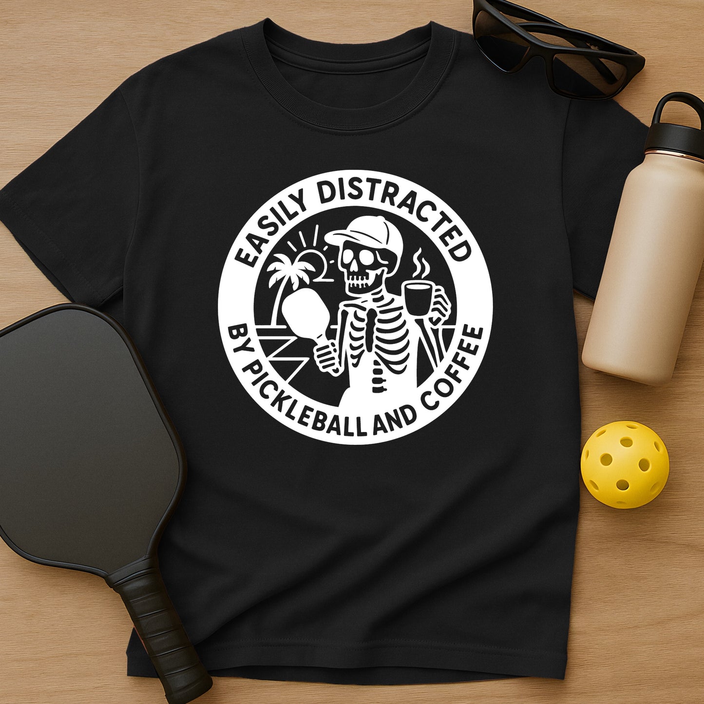 Pickleball & Coffee T-Shirt