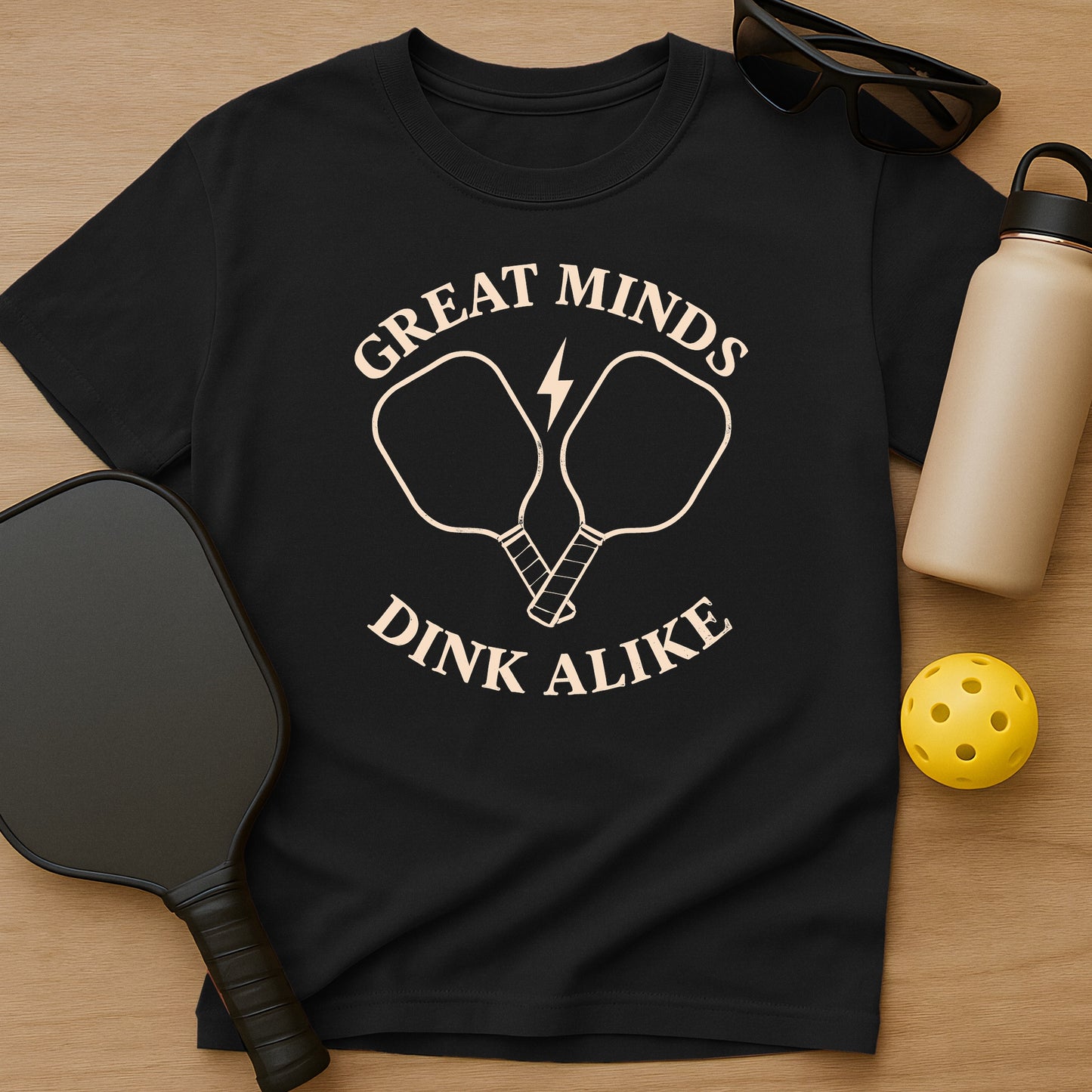 Great Minds Dink Alike T-Shirt