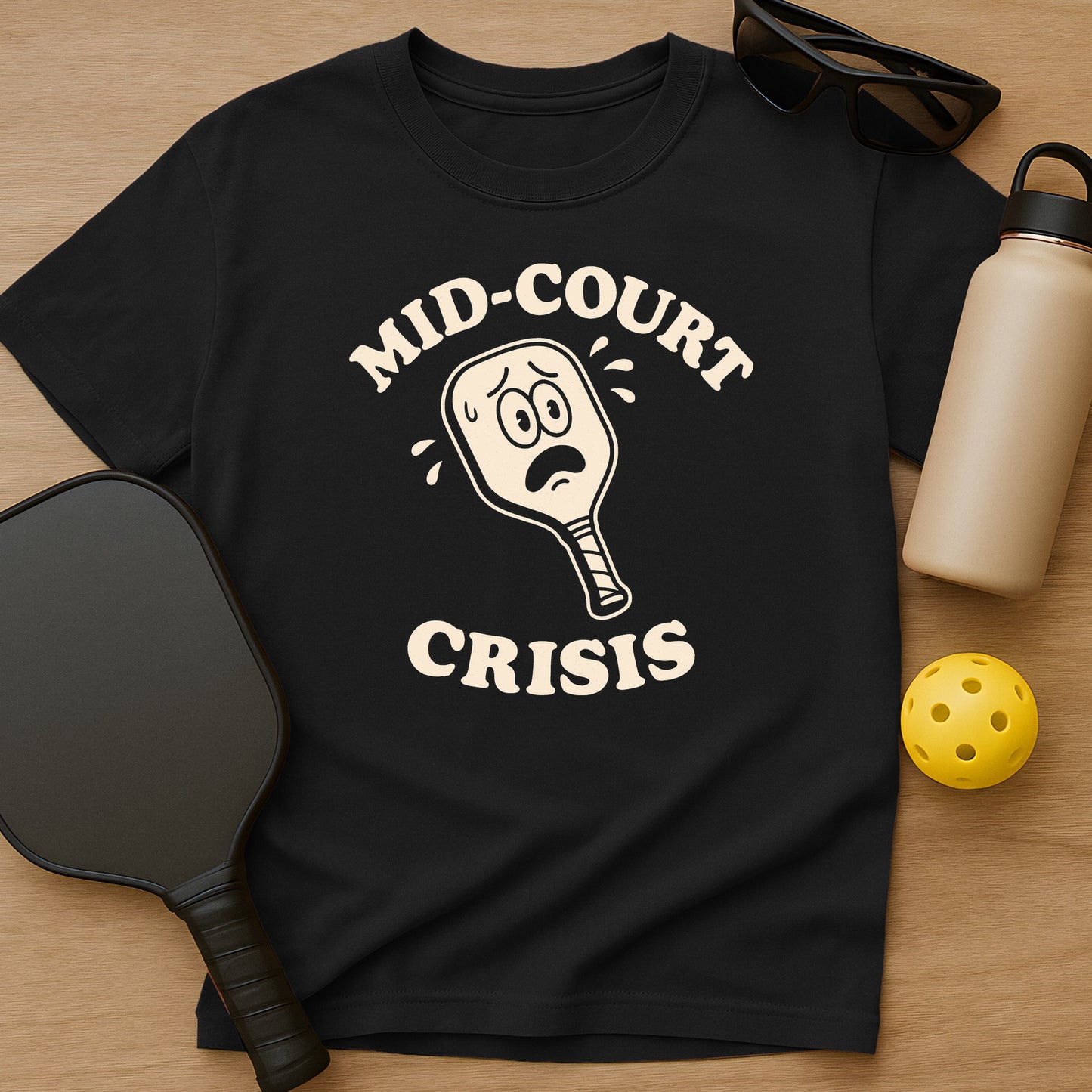 Mid-Court Crisis T-Shirt