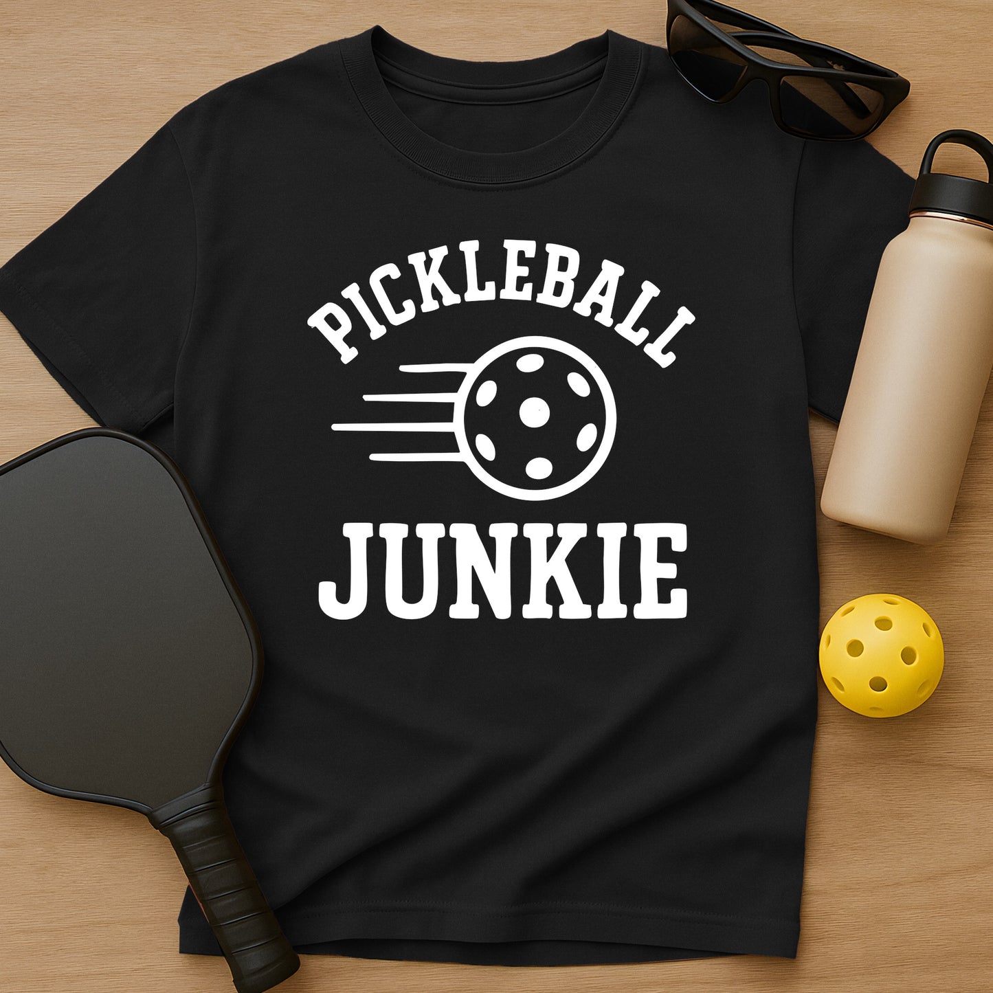 Pickleball Junkie T-Shirt