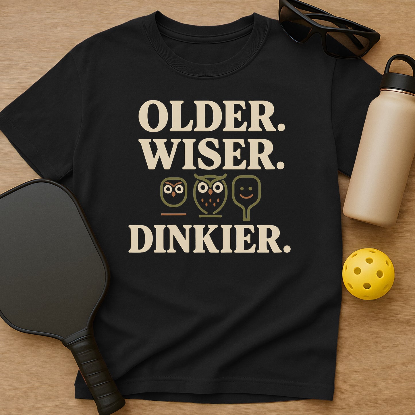 Older, Wiser, Dinkier T-Shirt