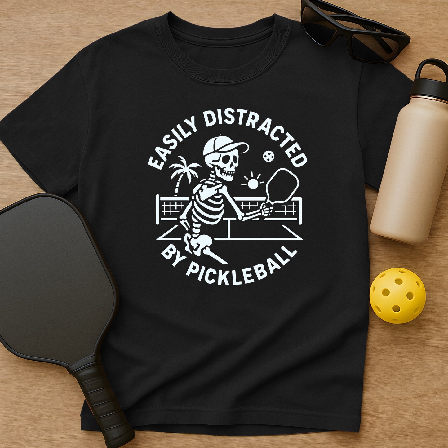 Easily Distracted By Pickleball T-Shirt