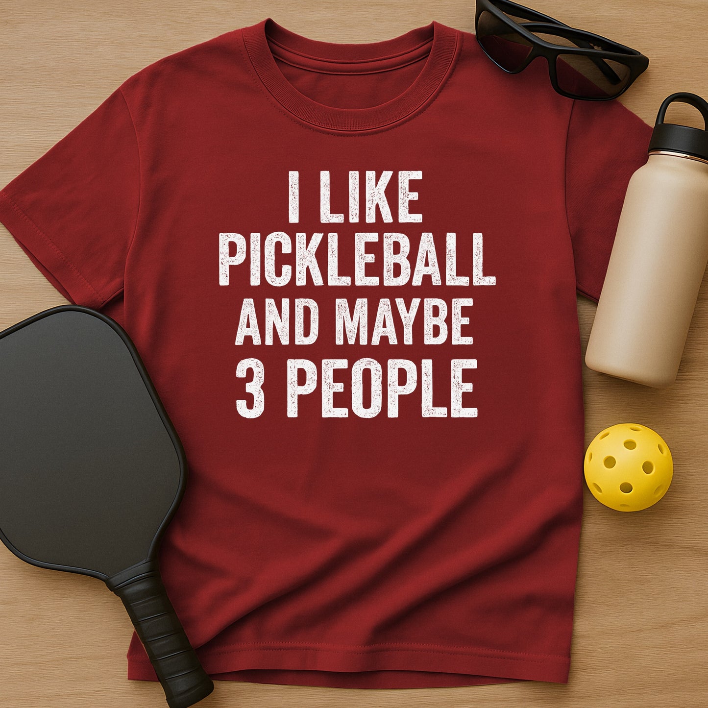 Pickleball And Maybe 3 People T-Shirt