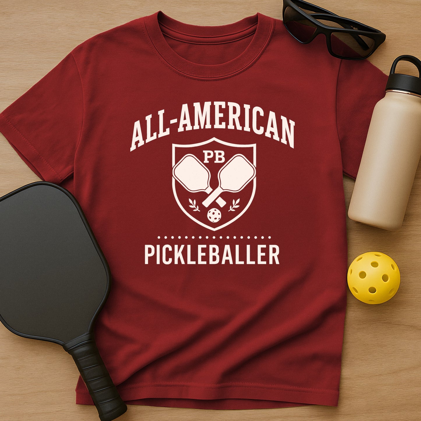 All-American Pickleballer T-Shirt