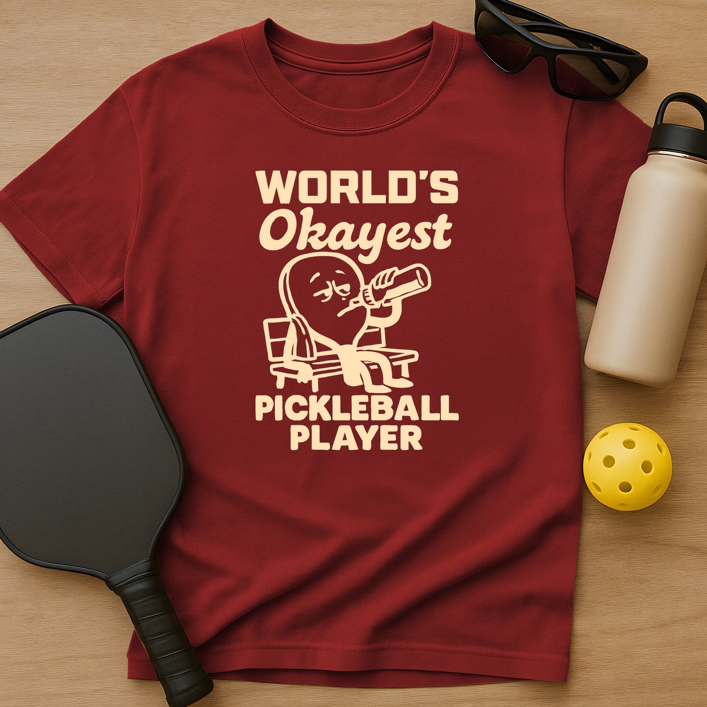 Worlds Okayest Player T-Shirt