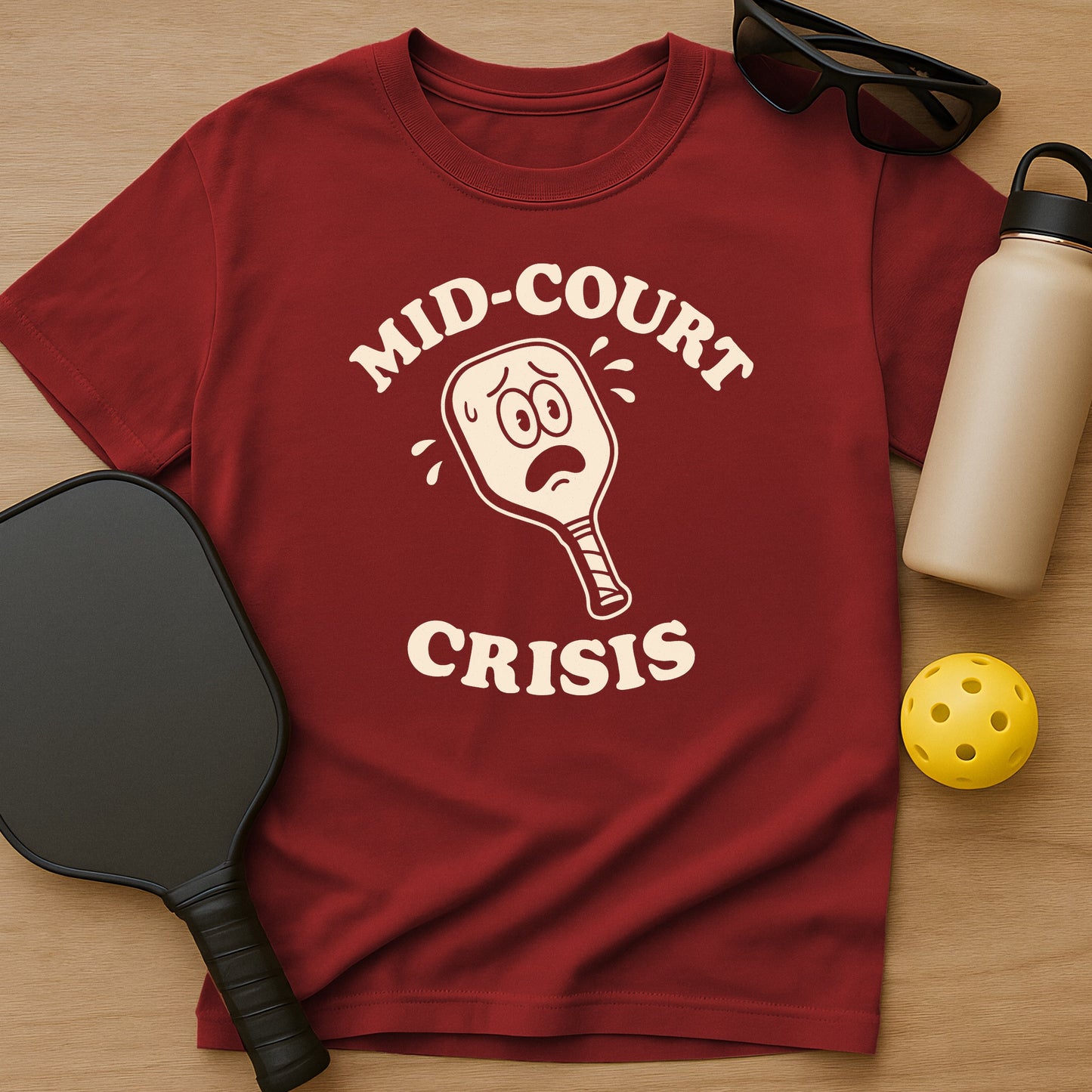 Mid-Court Crisis T-Shirt