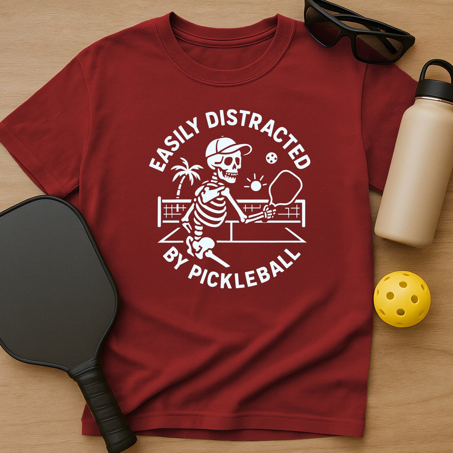 Easily Distracted By Pickleball T-Shirt
