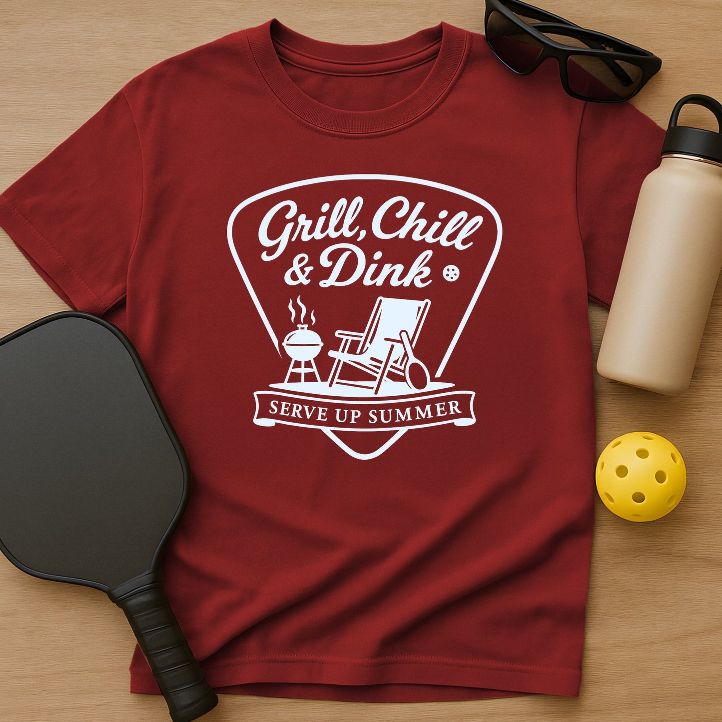 Grill, Chill & Dink T-Shirt