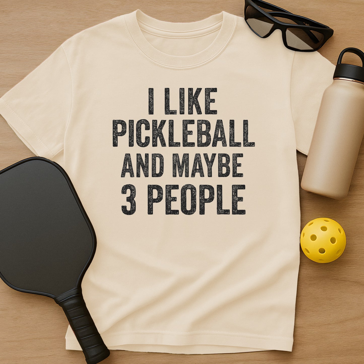 Pickleball And Maybe 3 People T-Shirt