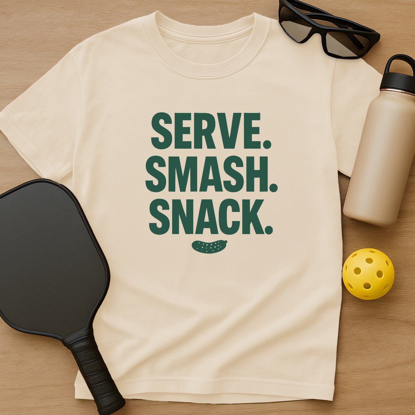 Serve Smash Snack T-Shirt