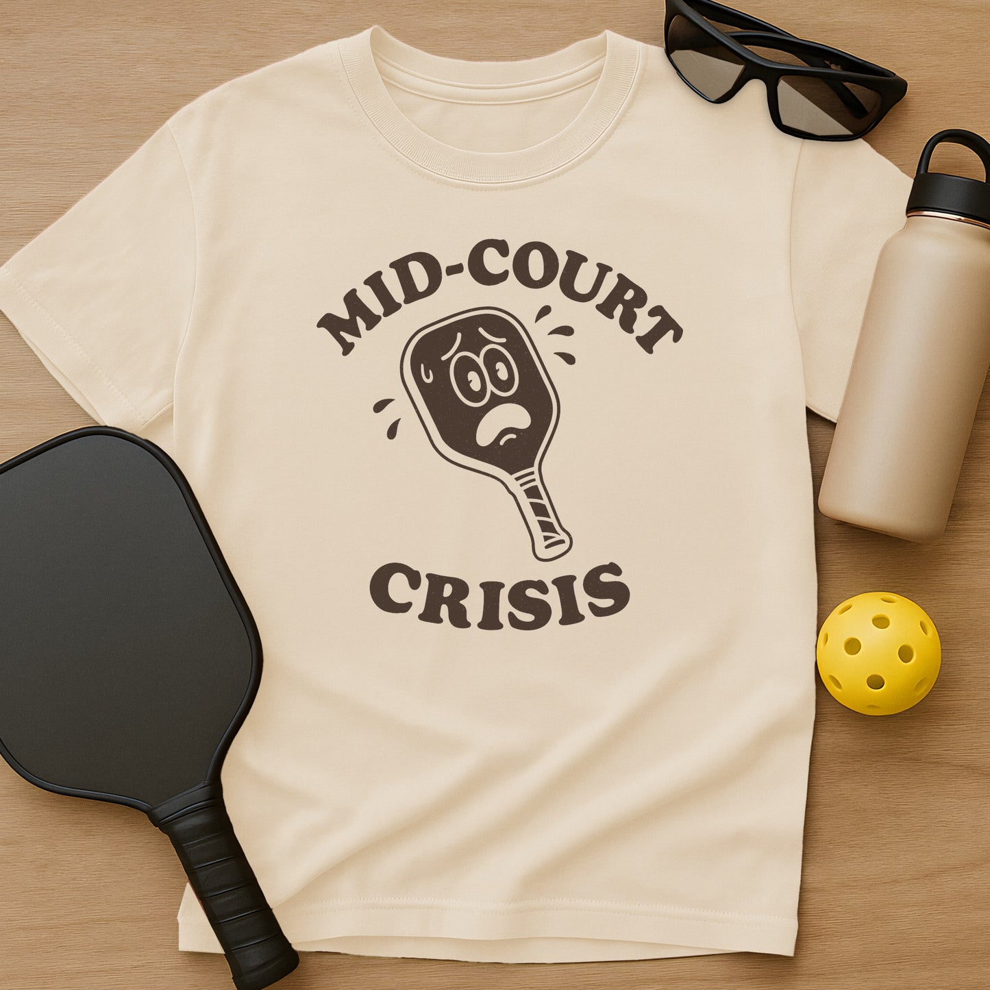 Mid-Court Crisis T-Shirt