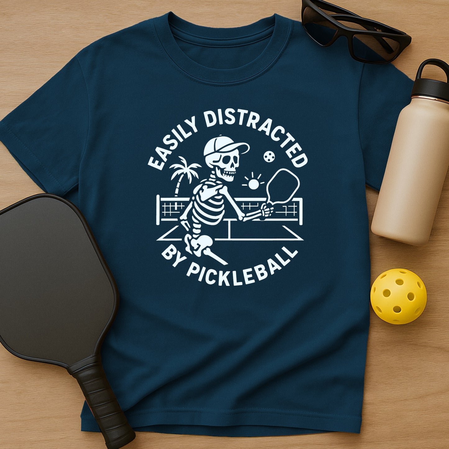 Easily Distracted By Pickleball T-Shirt