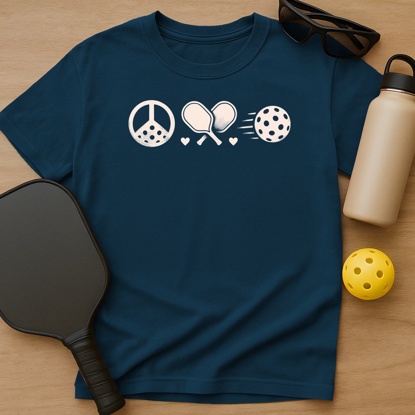 Peace Love Pickleball T-Shirt