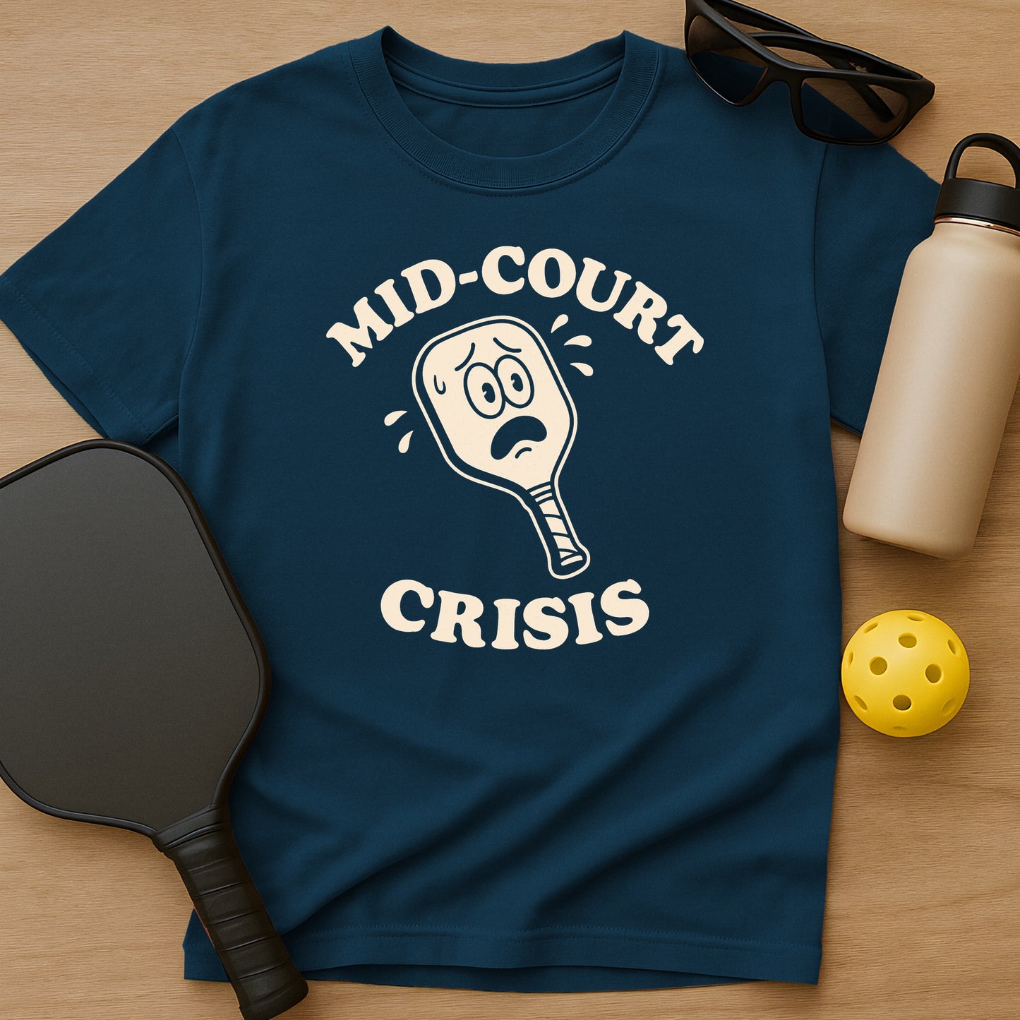Mid-Court Crisis T-Shirt