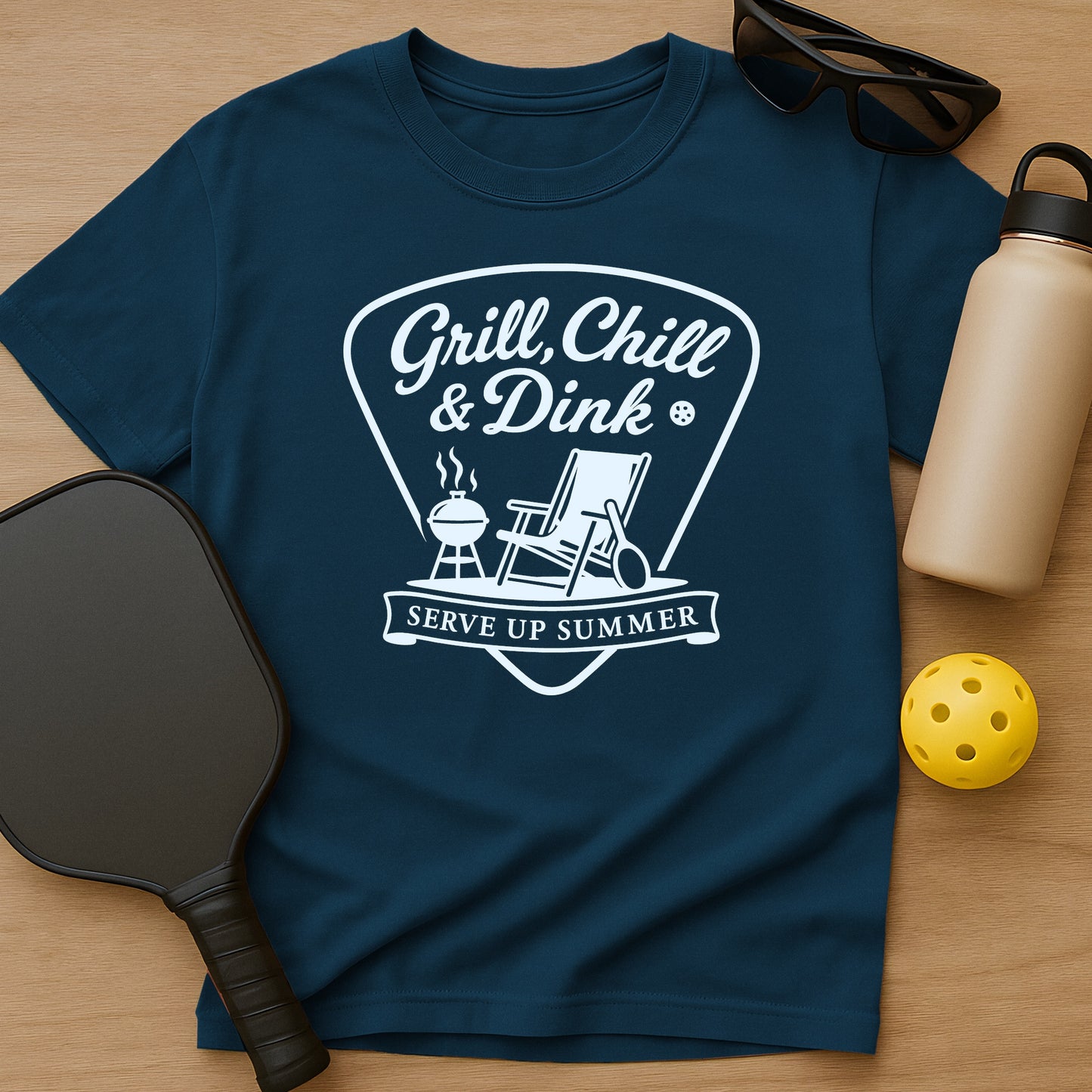 Grill, Chill & Dink T-Shirt