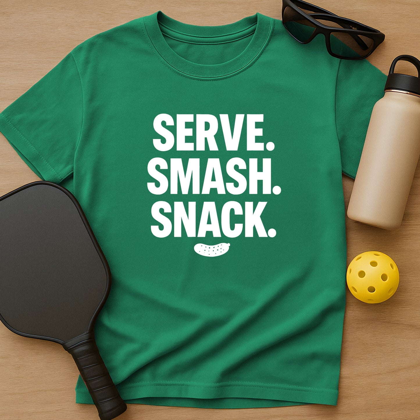 Serve Smash Snack T-Shirt