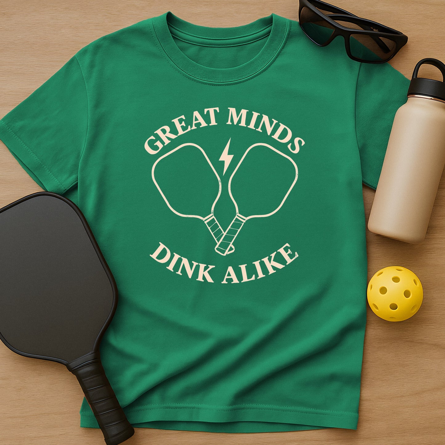 Great Minds Dink Alike T-Shirt