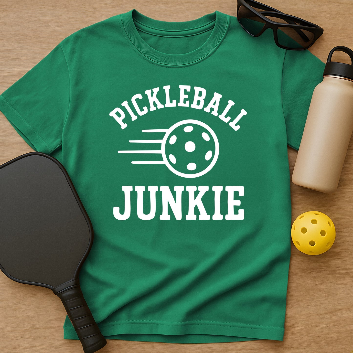 Pickleball Junkie T-Shirt