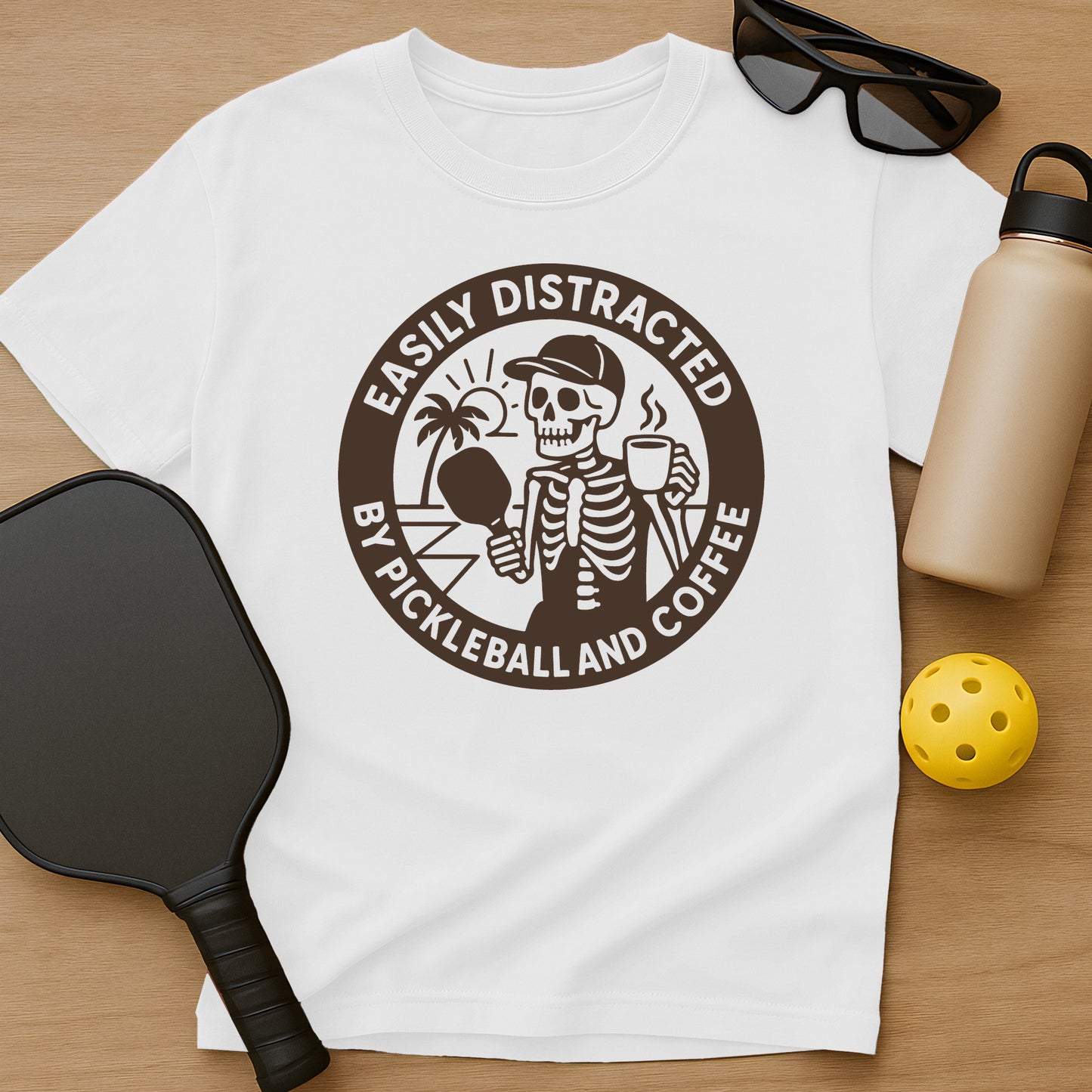 Pickleball & Coffee T-Shirt