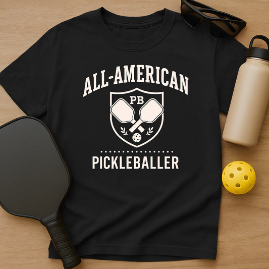 All-American Pickleballer T-Shirt