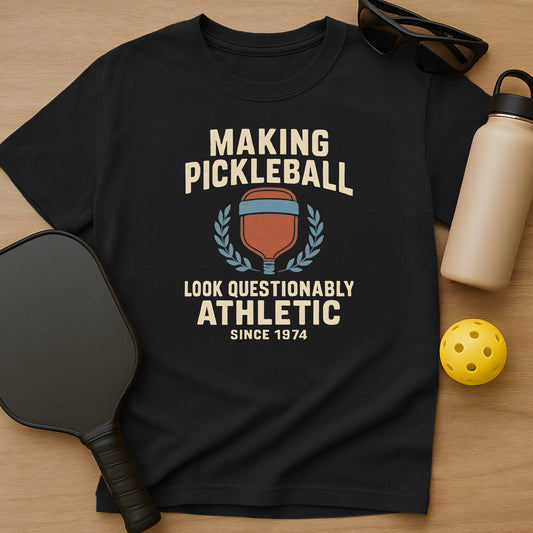 Questionably Athletic Since 1974 T-Shirt