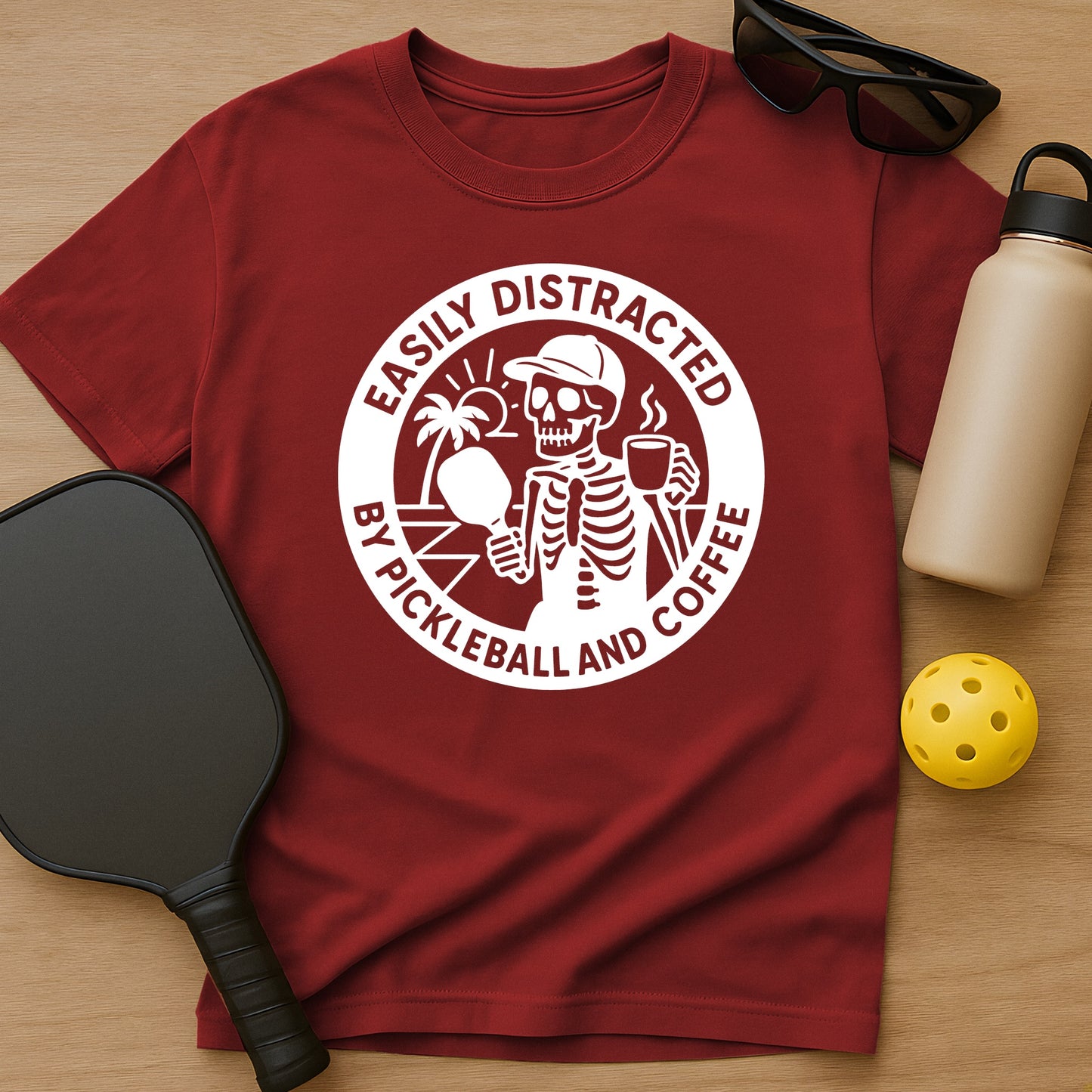 Pickleball & Coffee T-Shirt