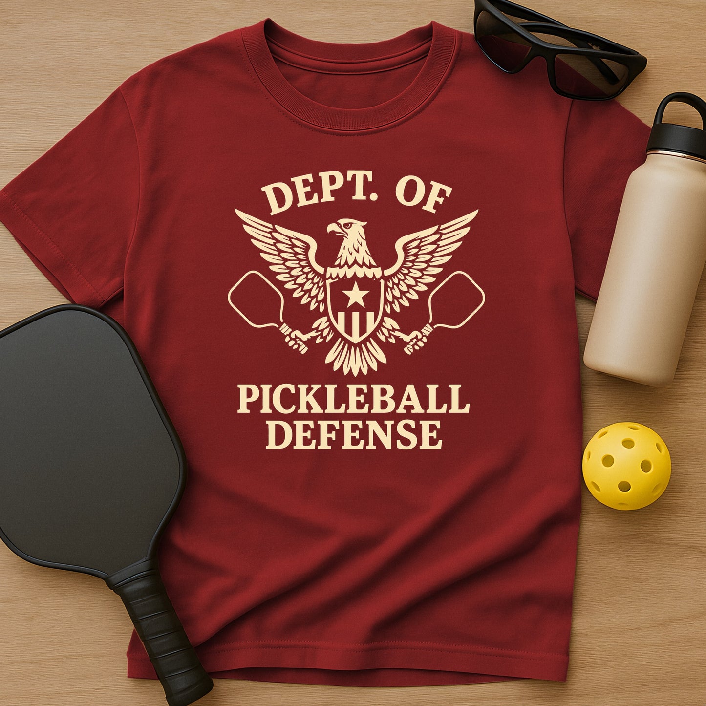 Dept. Of Pickleball Defense T-Shirt