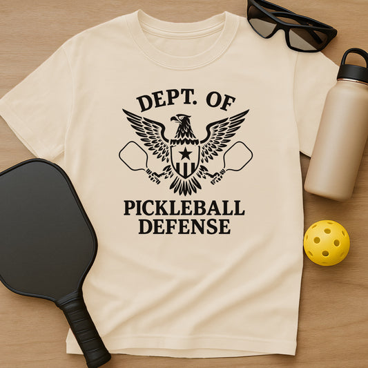 Dept. Of Pickleball Defense T-Shirt