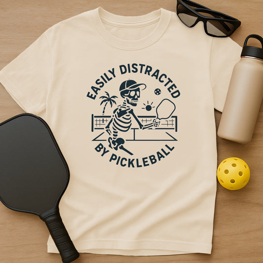 Easily Distracted By Pickleball T-Shirt