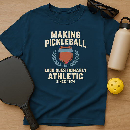 Questionably Athletic Since 1974 T-Shirt
