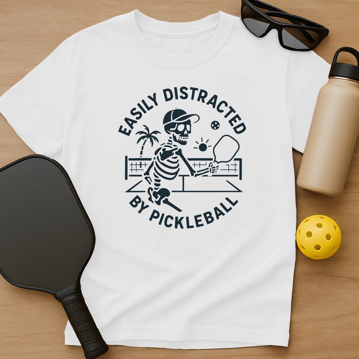 Easily Distracted By Pickleball T-Shirt
