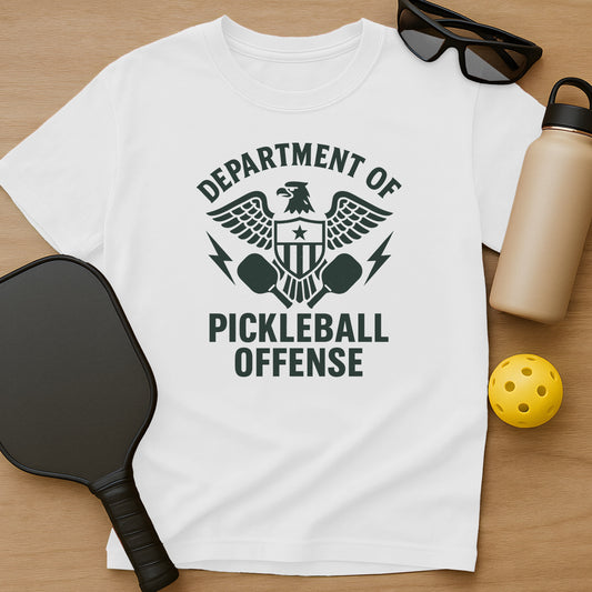 Dept. Of Pickleball Offense T-Shirt